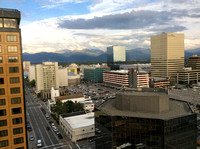 From the Captain Cook hotel in Anchorage